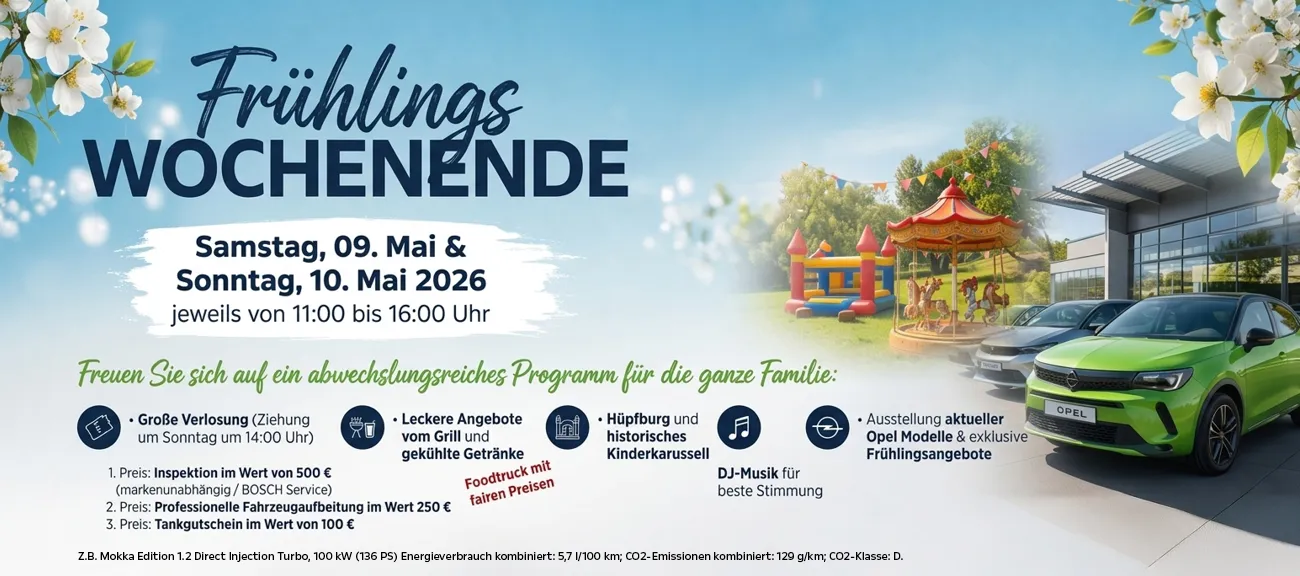 Fruehlingswochenende Mai 2026