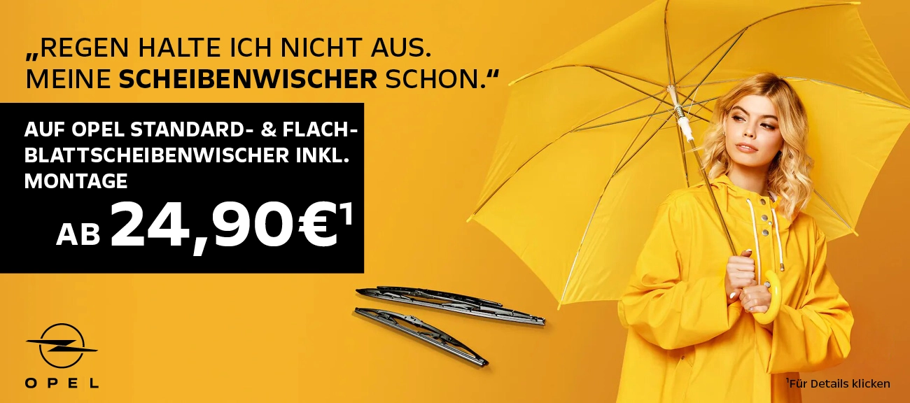 Opel scheibenwischer