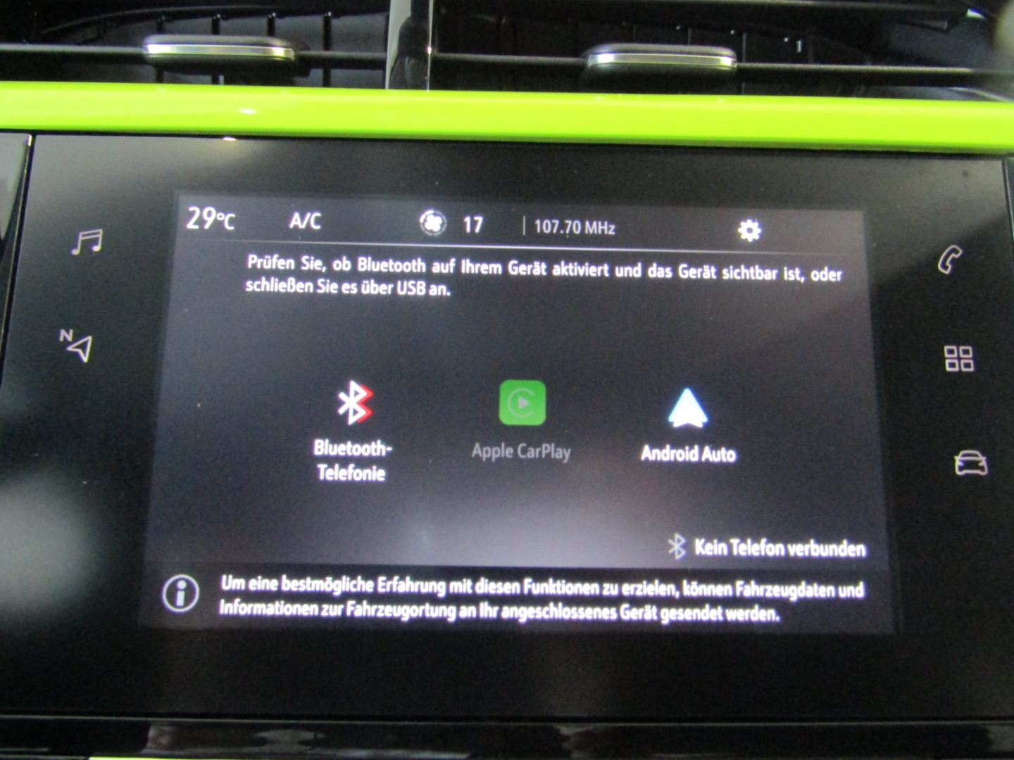 Corsa Elegance 1.2 100PS KLIMA SHZ PDC KAM APP