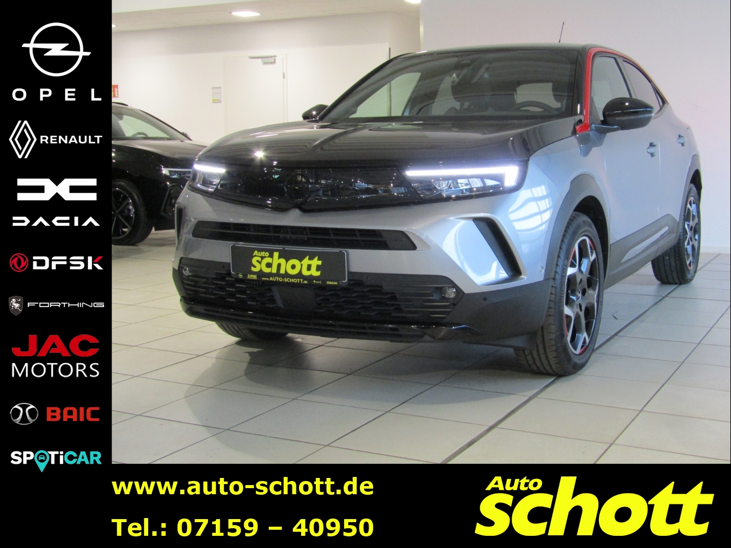 Mokka GS 1.2 NAV LED SHZ TEMP PDC KAM APP BT