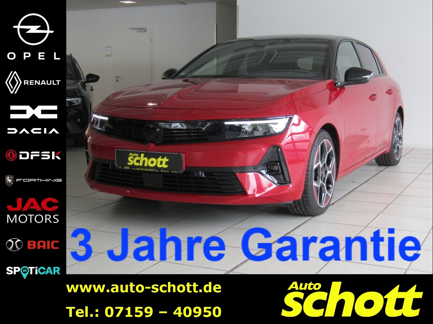 Astra GS Line Plug-IN-HYBRID 8 FachBereift 3 Jahre Gara...