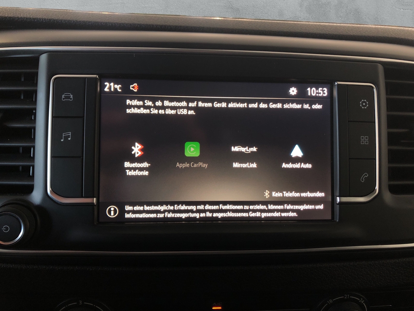 Vivaro Edition M 2.0 DIESEL 122 PS PDC KLIMA CARPLAY TEMP