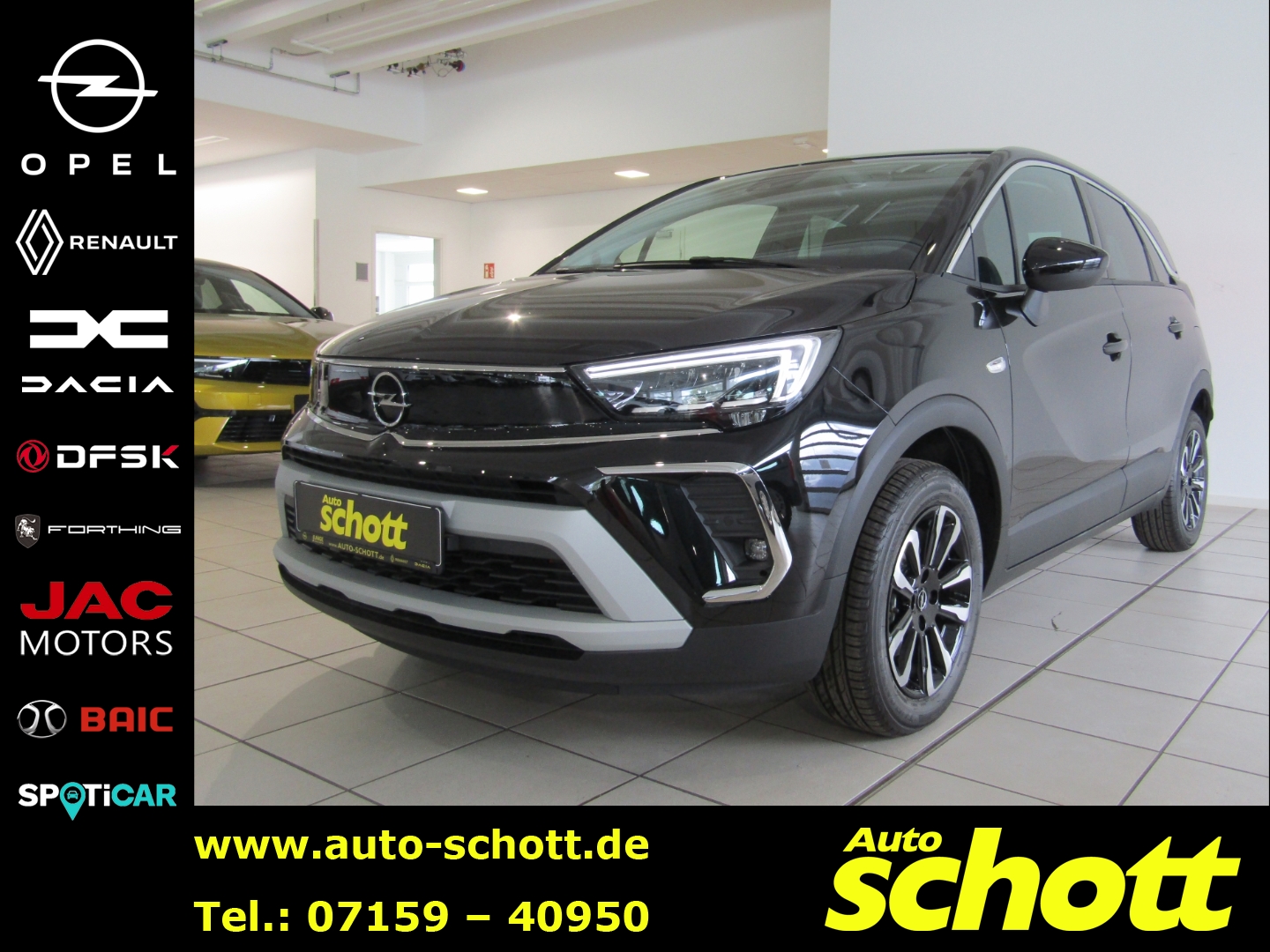 Crossland Enjoy Elegance Paket 1.2 131PS BT KAM TEMP SH...