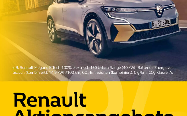  Renault Aktions-Angebote
