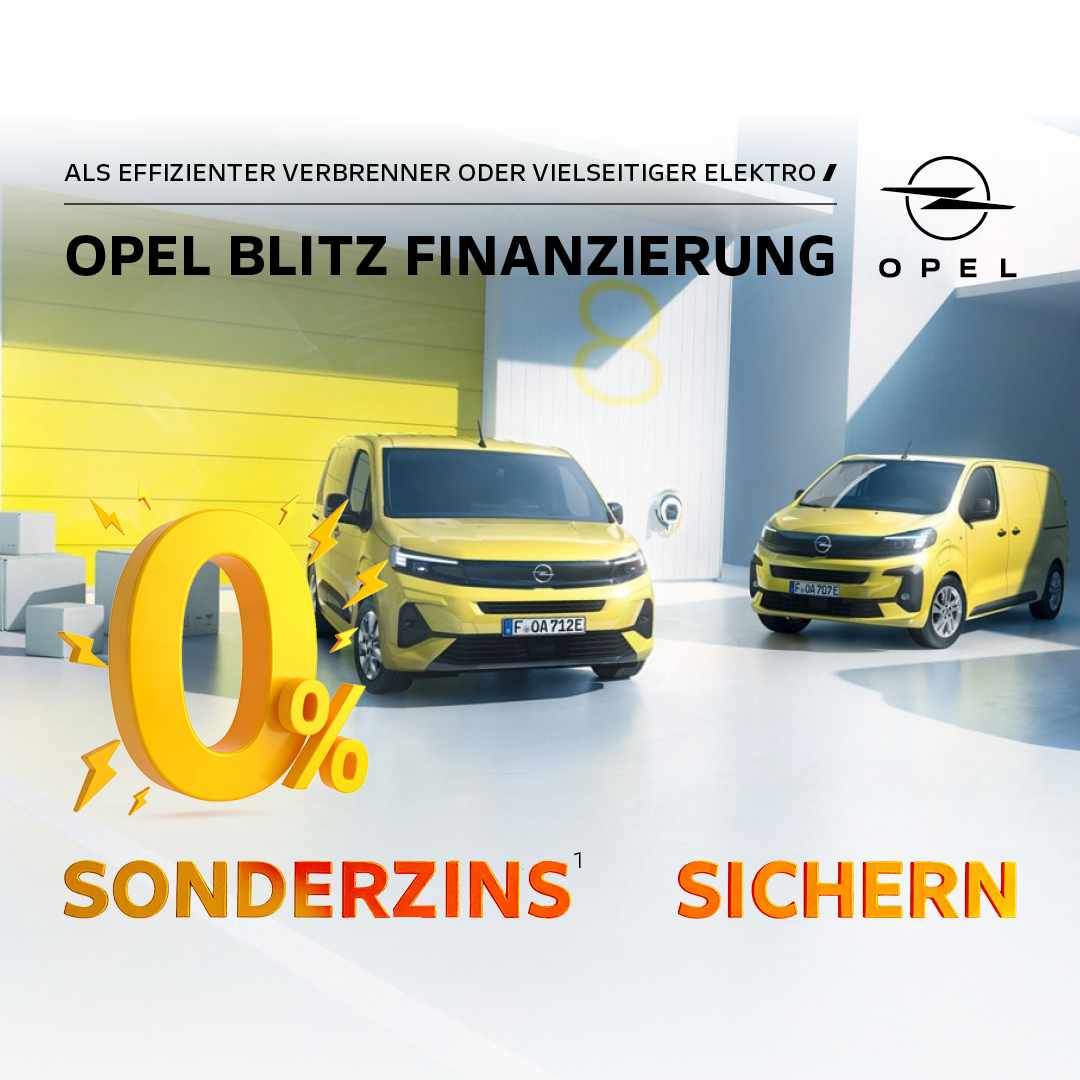 Opel NFZ Blitz Finanzierung
