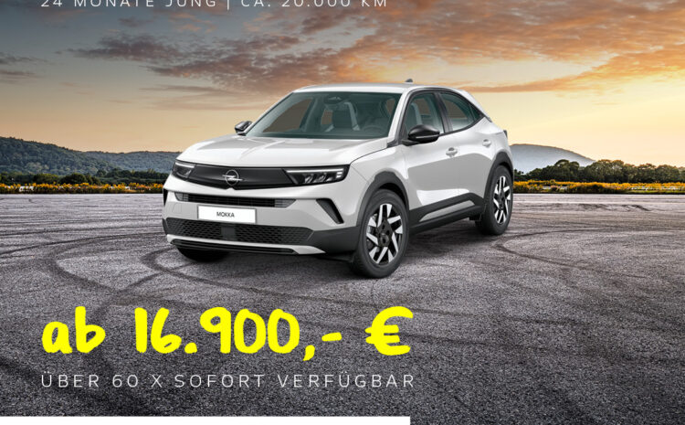  Opel Mokka Sonderdeals Direktverkauf 