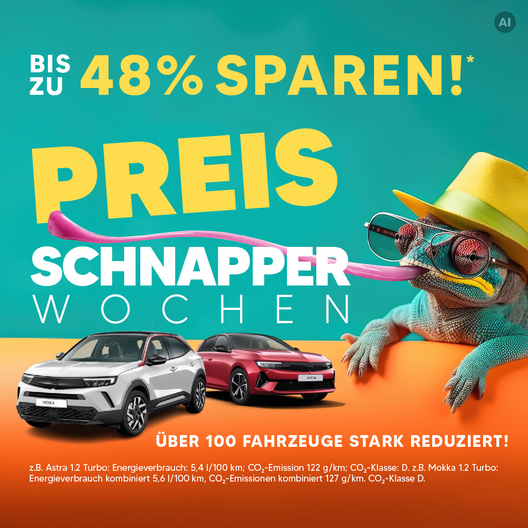 Social Bestands-Abverkaufsaktion AI Kennzeichung