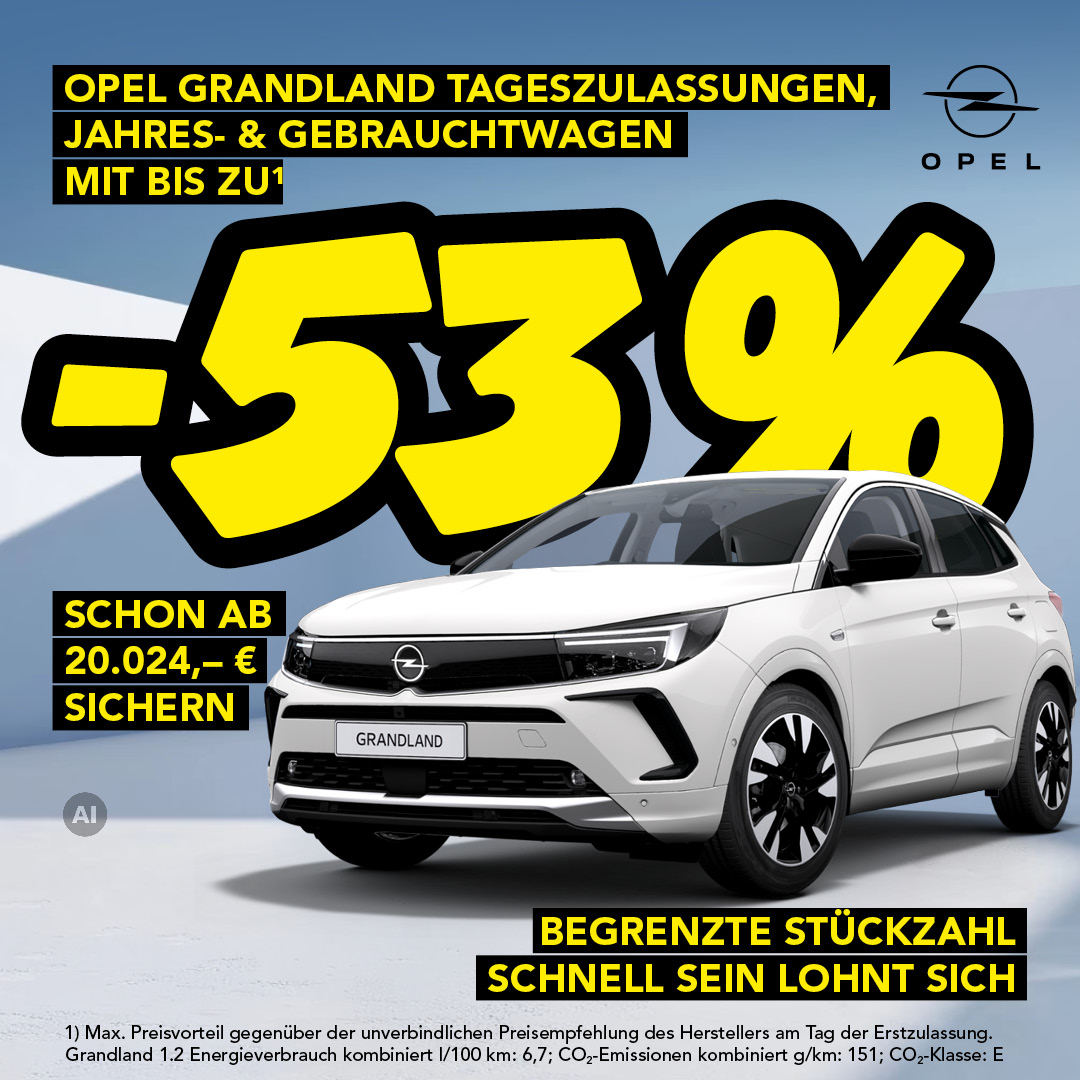 grandland abverkauf